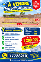 Terrain à Aska, opportunité à saisir