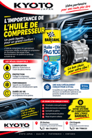 Huile PAG 100 Bardahl pour climatisation automobile professionnelle