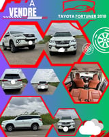 Toyota Fortuner 2018 diesel, boîte automatique, excellent état