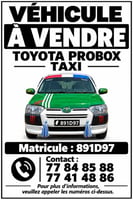 Toyota Probox Taxi en excellent état