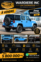 Jeep Wrangler 2025 Diesel 4x4 en excellent état