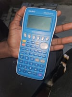 Calculatrice graphique bleu en excellent état