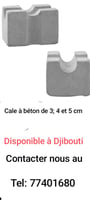 Cales à béton pour armatures en maçonnerie