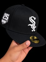 Casquette New Era Chicago White Sox noire et blanche