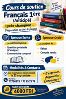 Cours de soutien en français 1ère pour préparation au bac