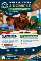 Cours de soutien scolaire à domicile pour les élèves de primaire et de la maternelle