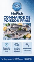 Poisson frais livré à domicile par Mofish
