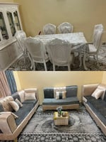 Ensemble salon et salle à manger d'occasion quasi neuf