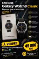 Samsung Galaxy Watch 8 Classic neuve avec boîte