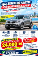 Service de transport VIP confortable dédié aux salariés