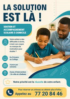 Soutien scolaire à domicile pour réussite enfant