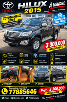 Toyota Hilux tout terrain pneus neufs
