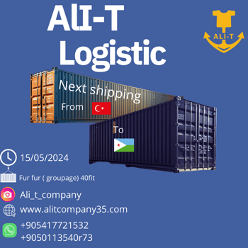 Transport de marchandises par conteneur de groupage de la Turquie vers Djibouti en 2024