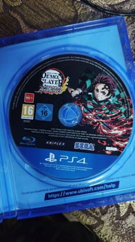 CD PS4 Démon Slayer, prix négociable