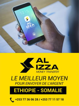 AL IZZA Money Transfer : Le meilleur moyen pour envoyer de l'argent vers Éthiopie, Somalie et Djibouti