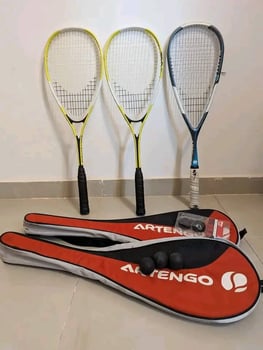 Lot de 3 raquettes de squash avec livraison gratuite