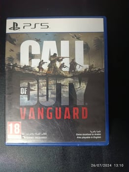 CD PS5 Call of Duty Vanguard, acheté à Dubaï, rarement utilisé