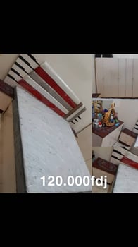 Chambre à coucher presque neuf à vendre à 120.000fr. 77 36 20 19