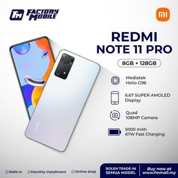 Portable Redmi 11 Pro 5G 8Go RAM 128Go mémoire - parfait état