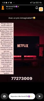 Compte Netflix à prix abordable à louer