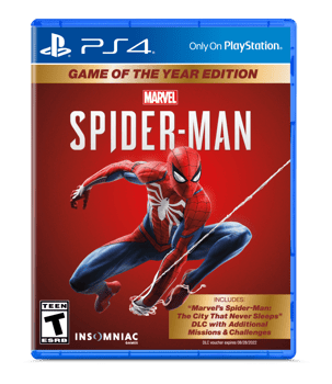 Disque PS4 Spiderman Edition GOTY à vendre