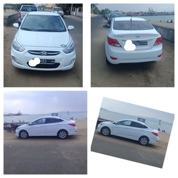 Hyundai Accent 2016, diesel, automatique, excellent état