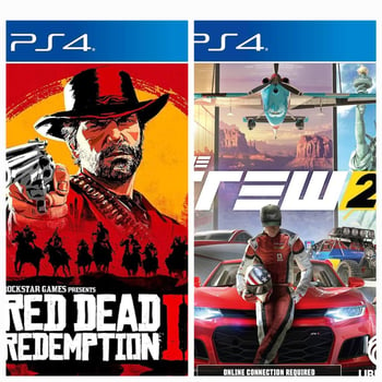 Recherche Red Dead Redemption 2 ou The Crew 2 pour PS4