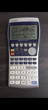 Vente d'une calculatrice graphique