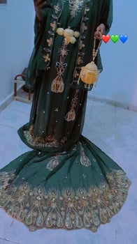 Boubou mariage avec accessoires inclus