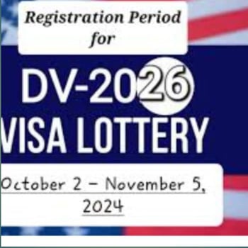 Dépôt visa loterry USA2026