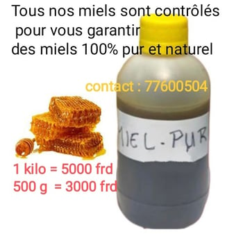 Miel bio 100% pur, qualité garantie