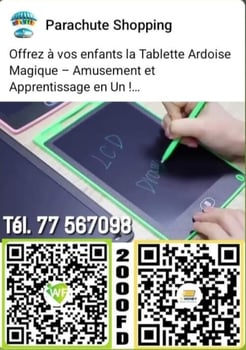 Tablette Ardoise Magique pour enfants - Dessin et Apprentissage en un!