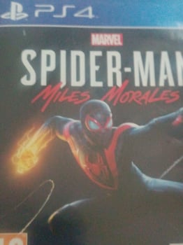 CD PS4 Marvel Spiderman Miles Morales à échanger