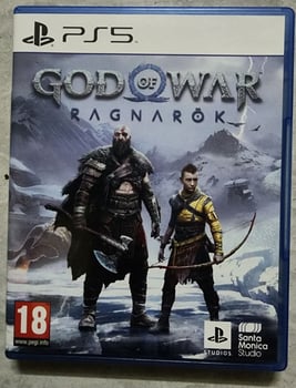 Jeu GOD OF WAR (Ragnarok), état neuf, prix négociable. Contactez-moi !