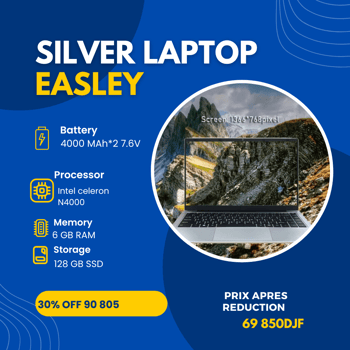 Laptop 14 pouces Easley,whatsapp 77749991