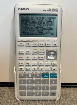 Calculatrice graphique Casio fx-9860G pour réussir son bac