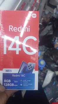 Téléphone Redmi 13C et 14C tout neuf avec accessoires à bas prix