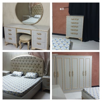 Lit double importé de Dubai avec matelas médical haute qualité