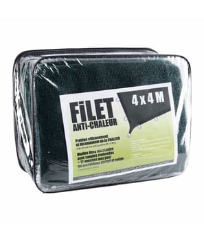 Filet anti-chaleur 4x4 m - Haute résistance