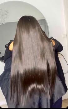 Lissage brésilien professionnel pour des cheveux lisses et brillants