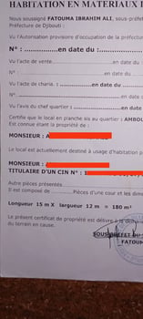 Maison 3 chambres à construire sur terrain 180m2 à Vietnam, titre provisoire