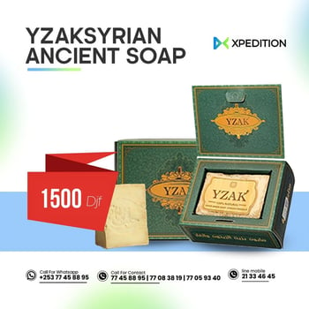 Savon Ancien Yzak Syrien - Pureté et Tradition pour Votre Peau !