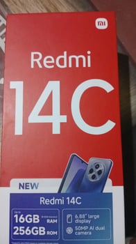 Smartphone Redmi 14C, 256 Go, neuf