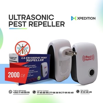 Ultrasonic Pest Repeller : répulsif à ultrasons pour les insectes et les nuisibles