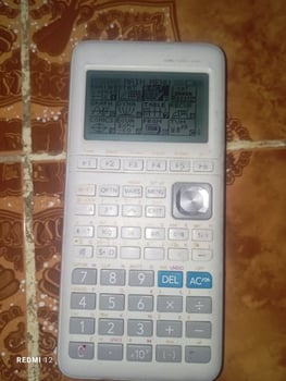 Calculatrice graphique en excellent état, garantie incluse