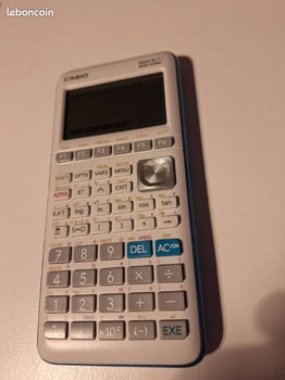 Calculatrice graphique blanche