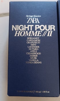 Parfum Zara Homme Importé de Belgique