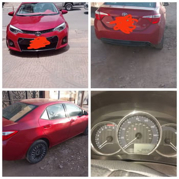 Toyota Corolla 2016 en excellent état, boîte automatique, essence 89 000km