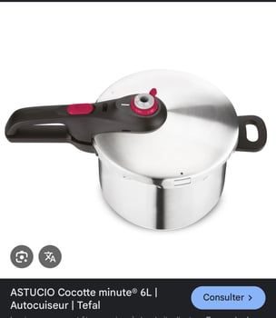 Cocotte minute Tefal 6L neuve, dans son emballage d'origine