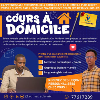 Cours Informatique à domicile